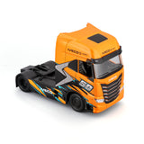 18-32208 Bburago Street Fire Motrice Iveco S-Way 1:43 Camion Diecast Arancione