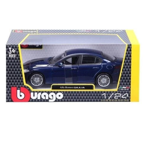 * 18-01270  Bburago -  Alfa Romeo Giulia 2016 Blu  - Scala 1:24